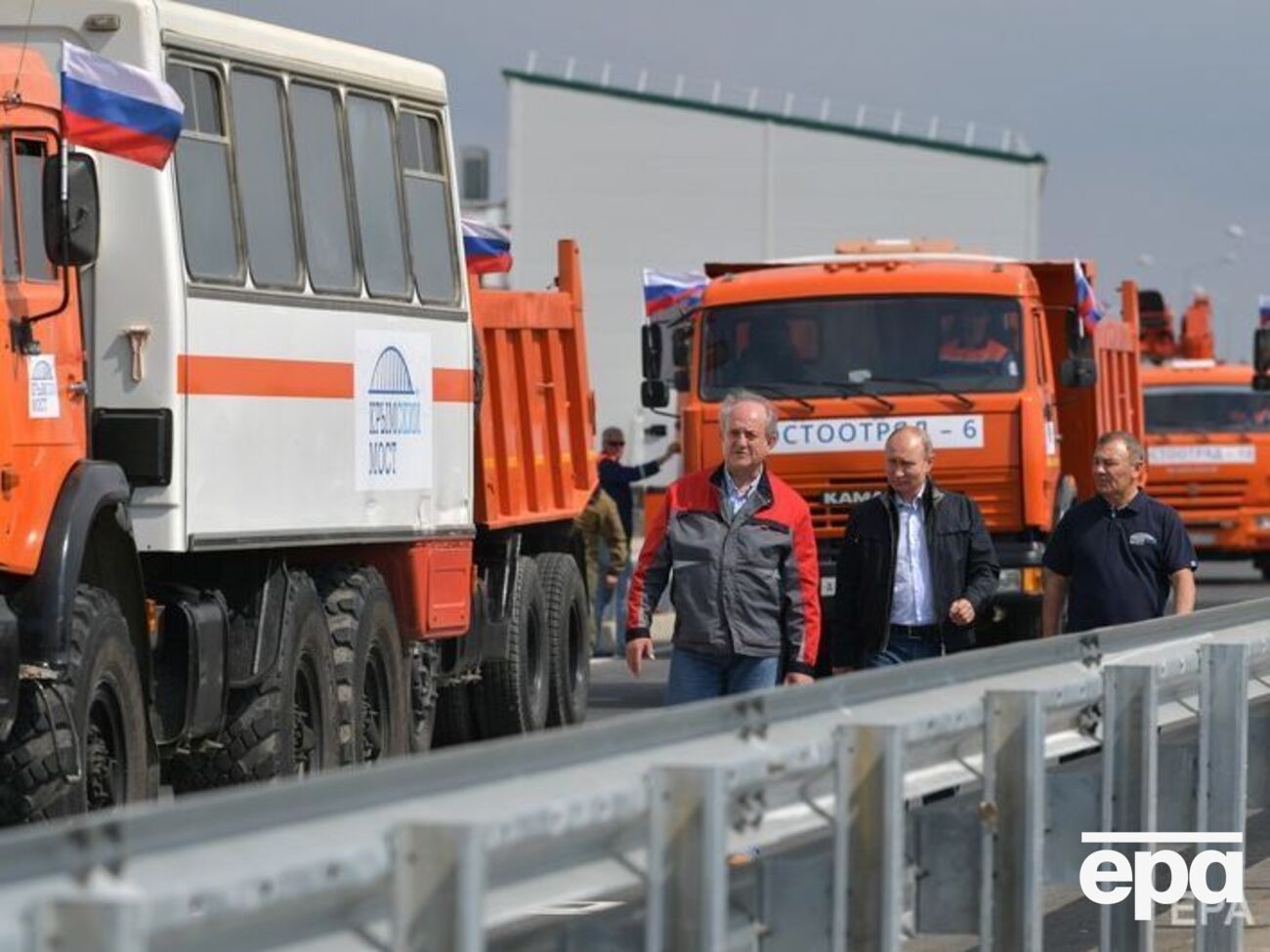 Крымский мост оккупанты открыли 15 мая