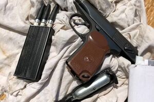 У злоумышленников изъяли газовый пистолет