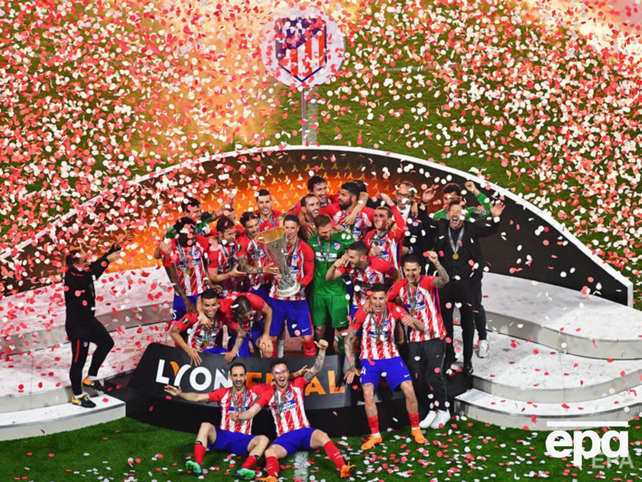 Финальный матч прошел на стадионе "Парк Олимпик Лионне" во Франции