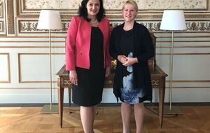 Климпуш-Цинцадзе встретилась с министром иностранных дел Швеции Маргот Вальстрем