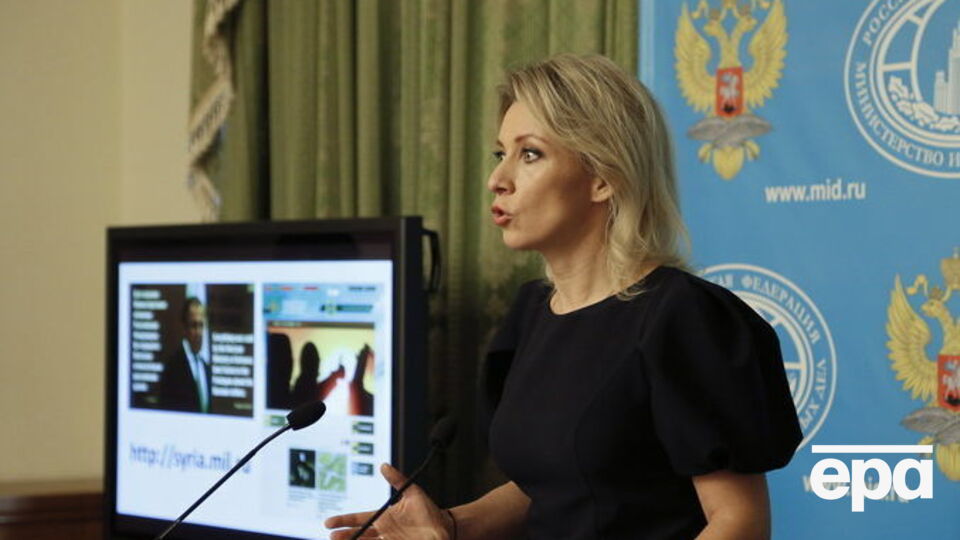 Захарова: Украина упорно продолжает двигаться вверх в рейтинге свободы прессы
