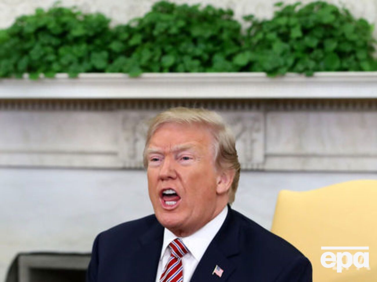 Трамп заявив, що витоки інформації з Білого дому роздувають фейкові медіа