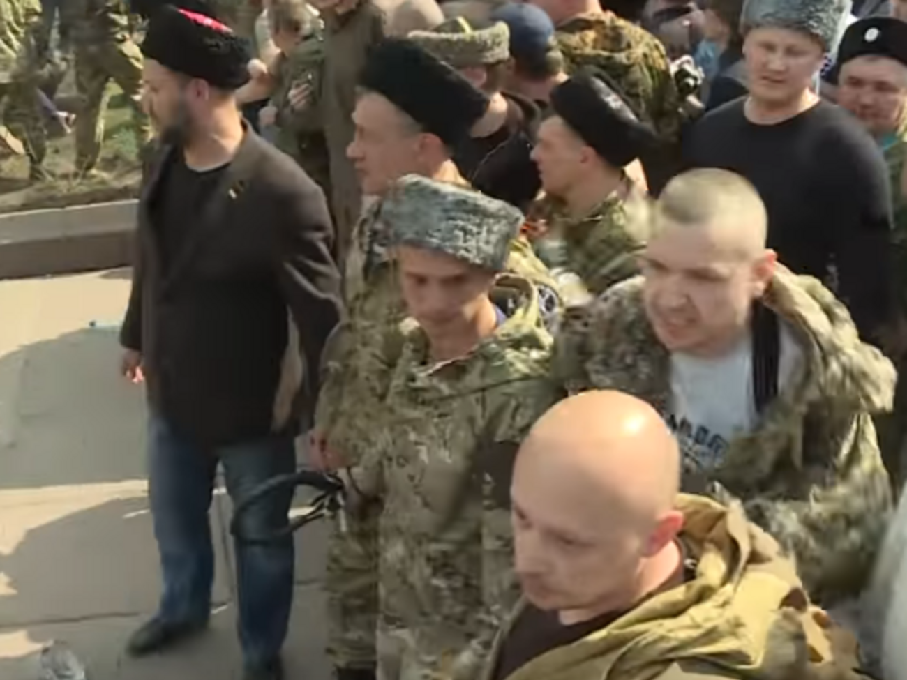 В "Центральном казачьем войске" отрицали нападения на протестующих