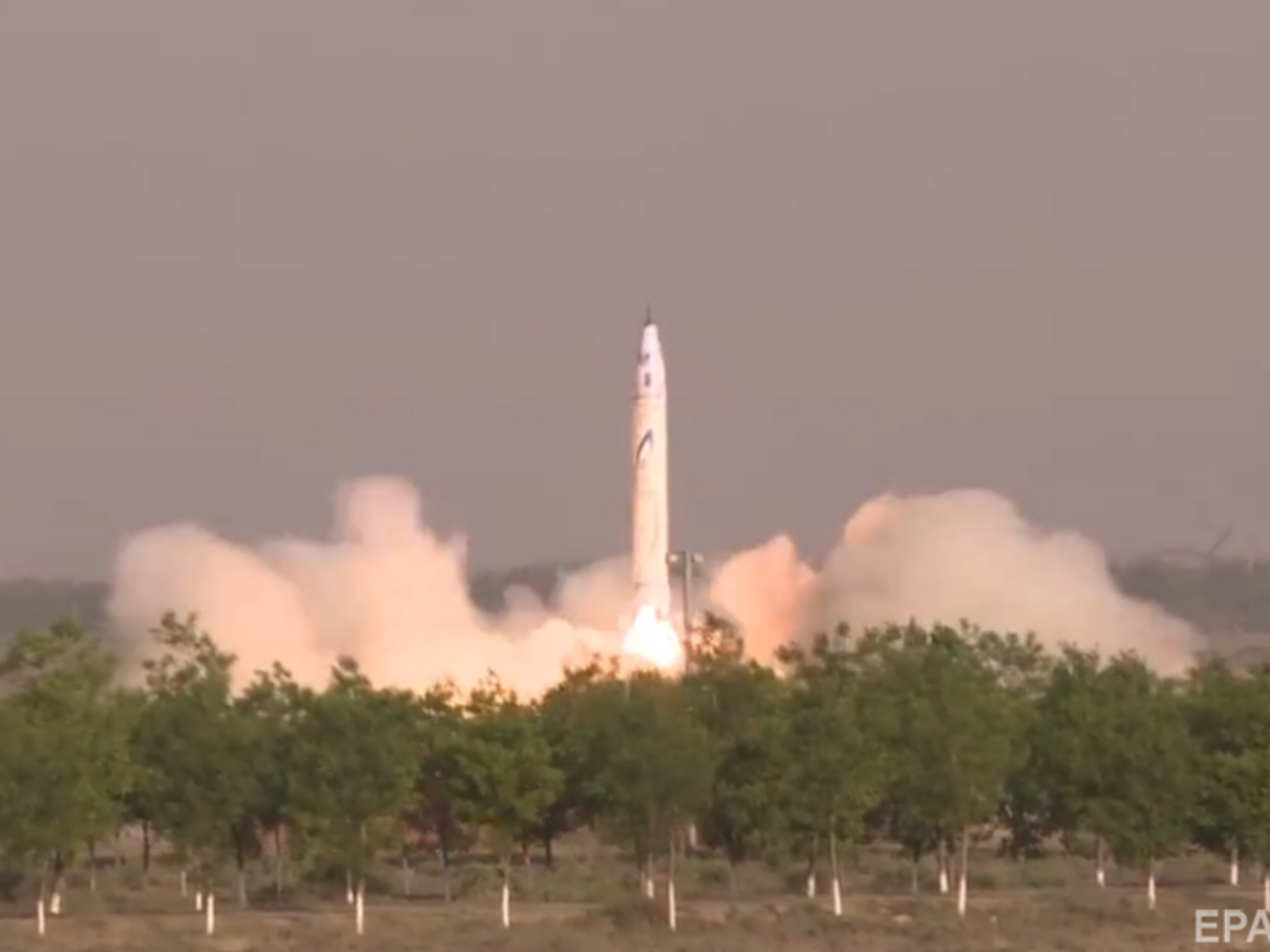 Ракета пробыла в полете больше пяти минут