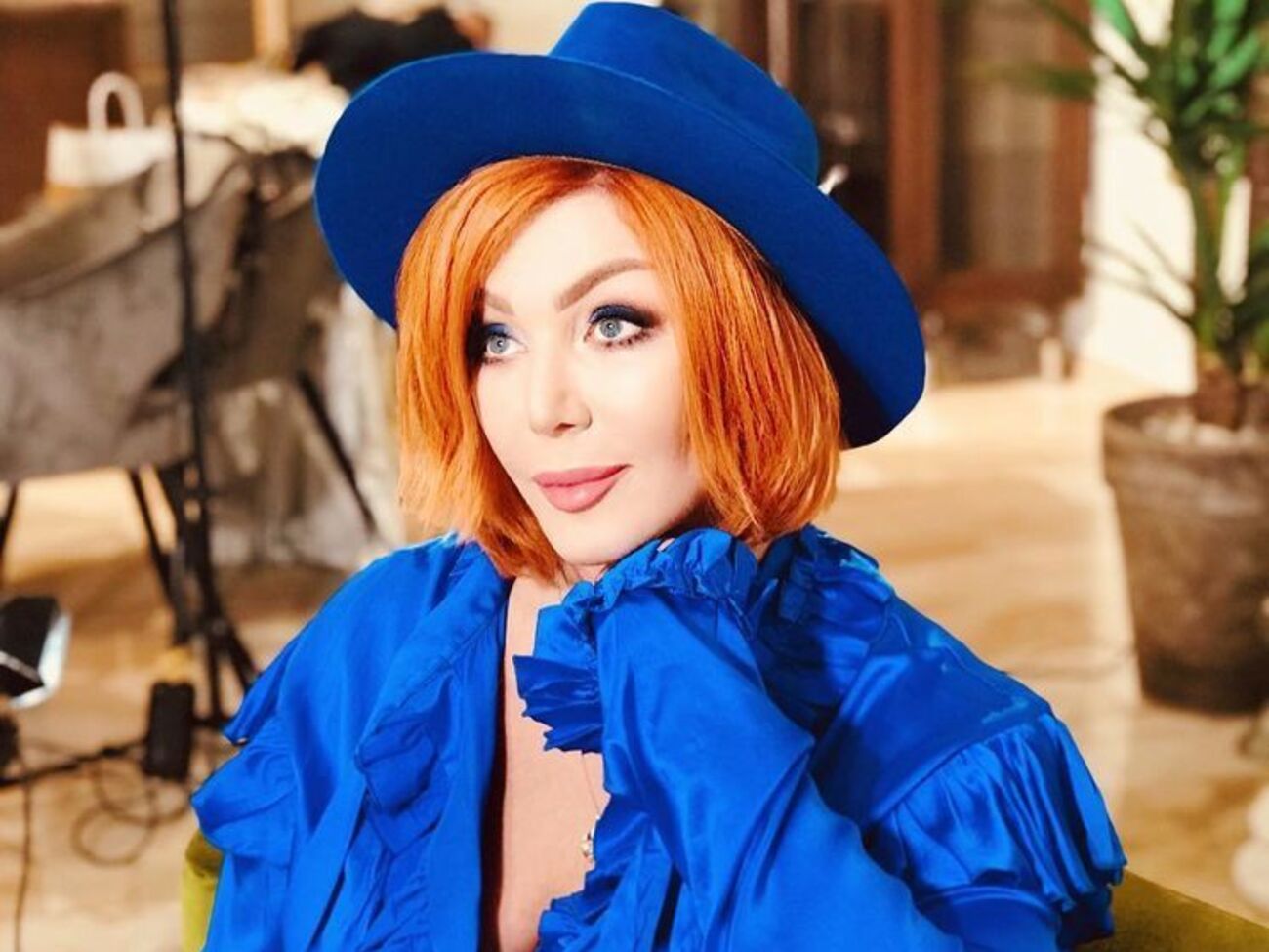 Білик експериментує з кольором волосся