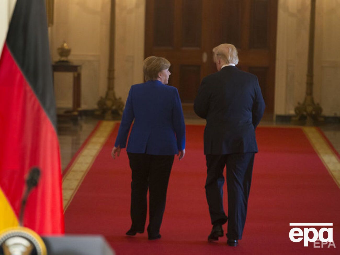 Меркель приезжала в США для встречи с Трампом 27 апреля