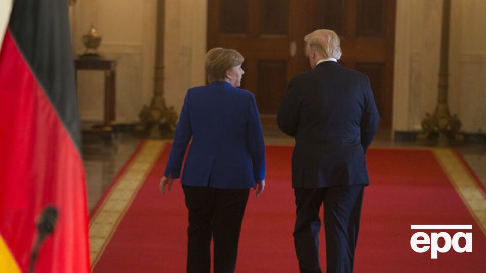 Меркель приїжджала до США для зустрічі з Трампом 27 квітня
