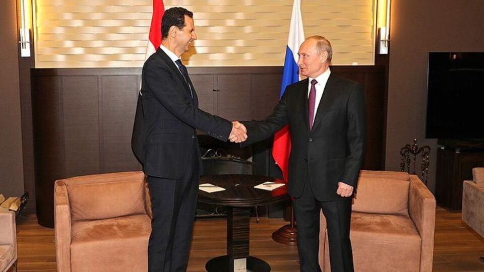 Асад поблагодарил Путина за действия российских вооруженных сил в Сирии