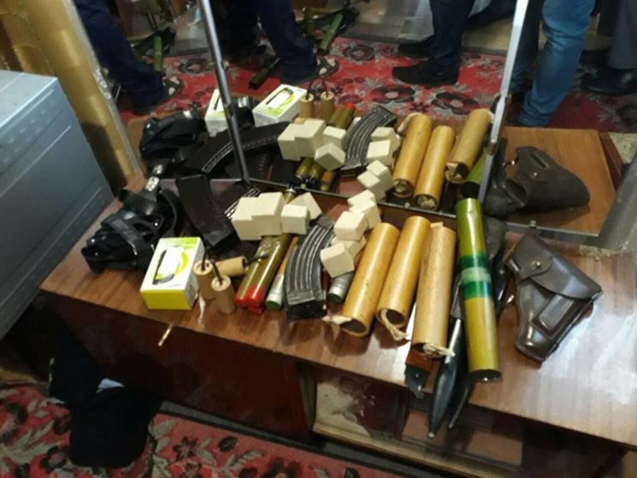 У пенсіонера вилучили арсенал зброї