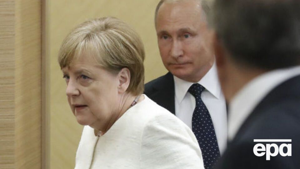 Меркель провела в Сочи переговоры с президентом РФ Владимиром Путиным