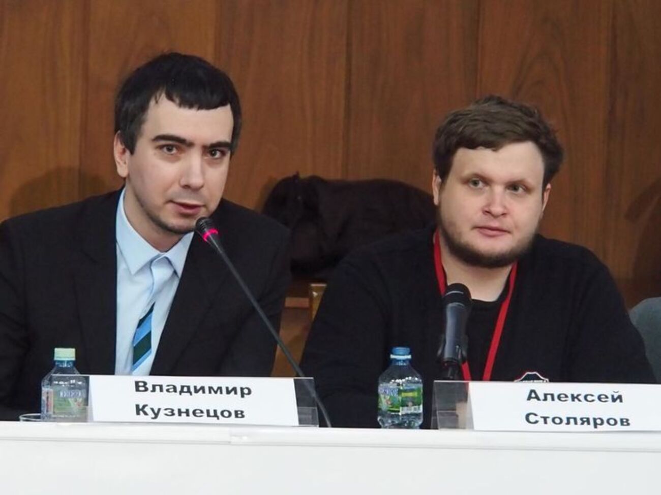 Вован (слева) и Лексус представлялись министром из Украины