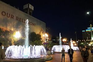 Для фонтанів використовують воду центрального водопостачання