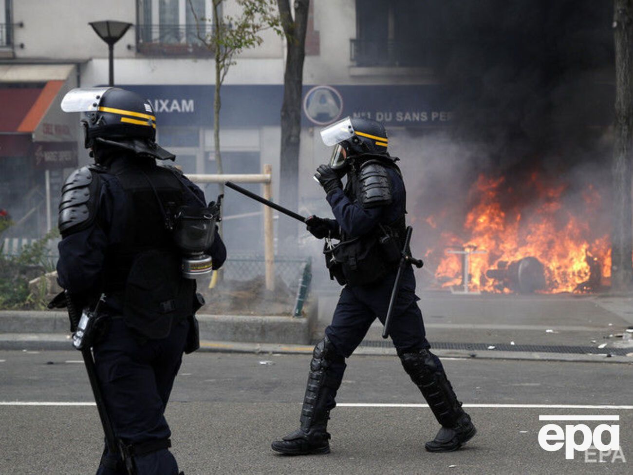 В результате беспорядков пострадали четыре человека