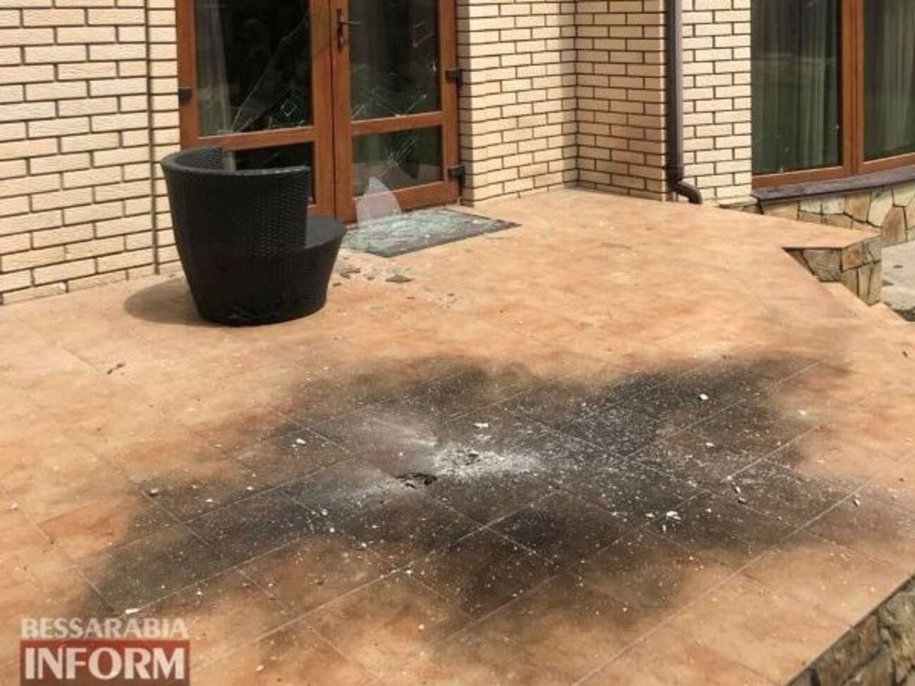 В момент взрыва в доме никого не было
