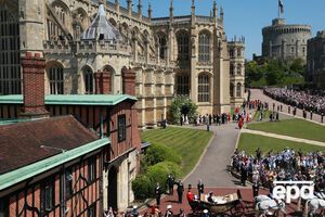 В замке отмечали бракосочетание