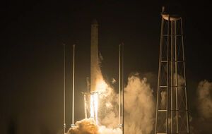 Ракета выведет на орбиту грузовой космический корабль