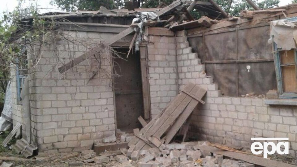 Боевики обстреляли из минометов жилые дома в поселке Зайцево