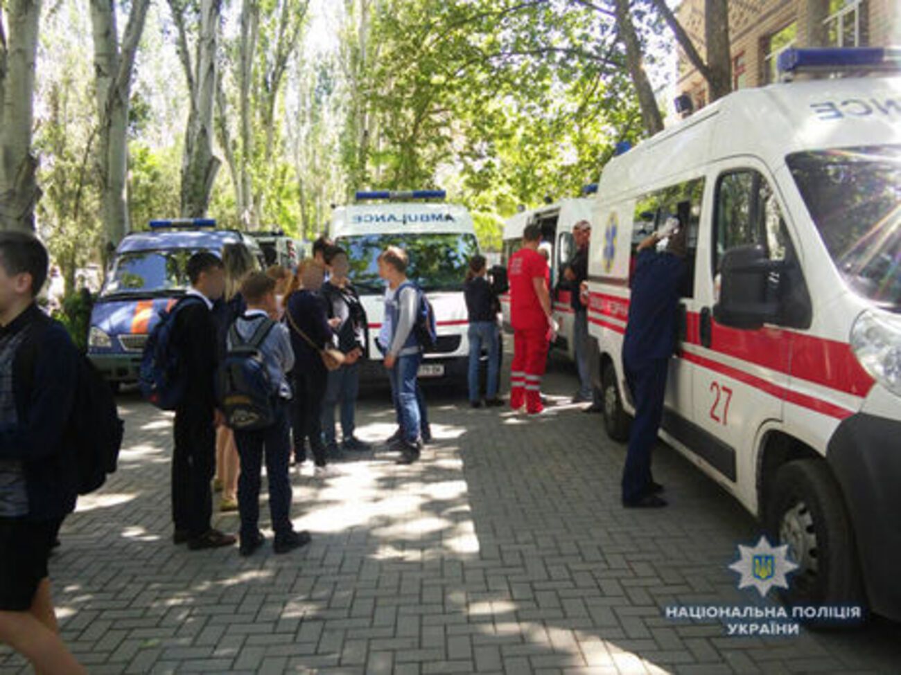Невідому речовину розпорошили у школі 21 травня, із неї евакуювали приблизно 400 дітей
