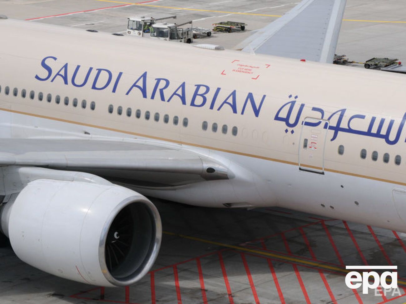 Інцидент стався з літаком Saudi Arabian Airlines