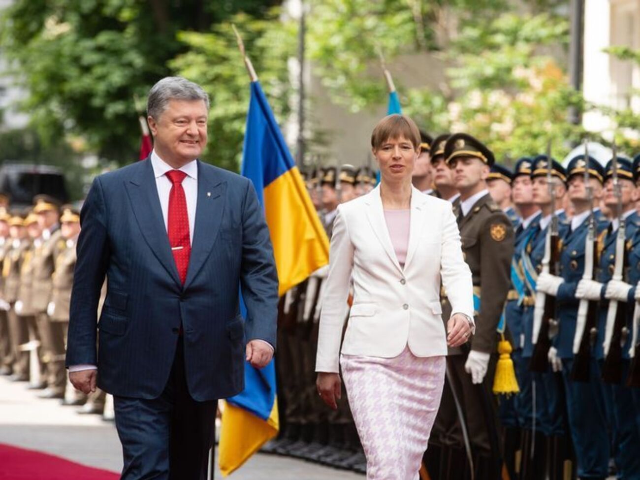 Керсті Кальюлайд уже провела зустріч із Петром Порошенком