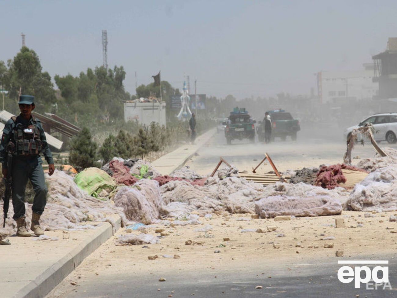 В Кандагаре взорвался микроавтобус