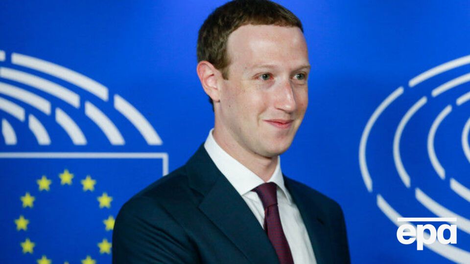 Цукерберг прибув на слухання в Європарламент