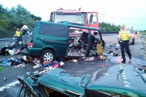 Жертвами аварии стали девять человек