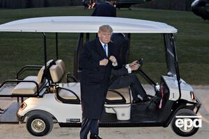 ЗМІ пишуть, що Трамп хоче зіграти в гольф під час поїздки до Британії