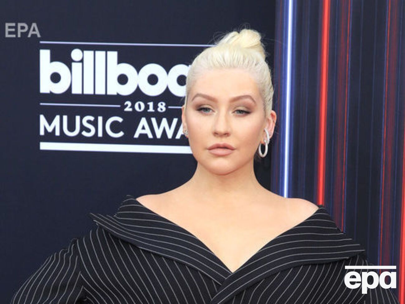 Агилера появилась на церемонии в Лас-Вегасе