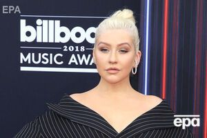 Агилера появилась на церемонии в Лас-Вегасе