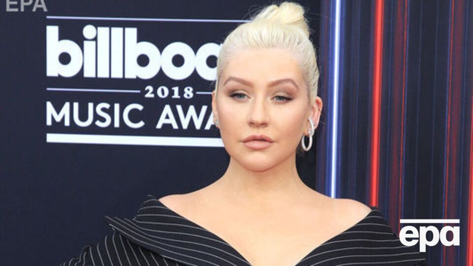 Агілера з'явилася на церемонії в Лас-Вегасі