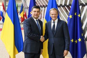 Гройсман і Туск зустрілися у Брюсселі