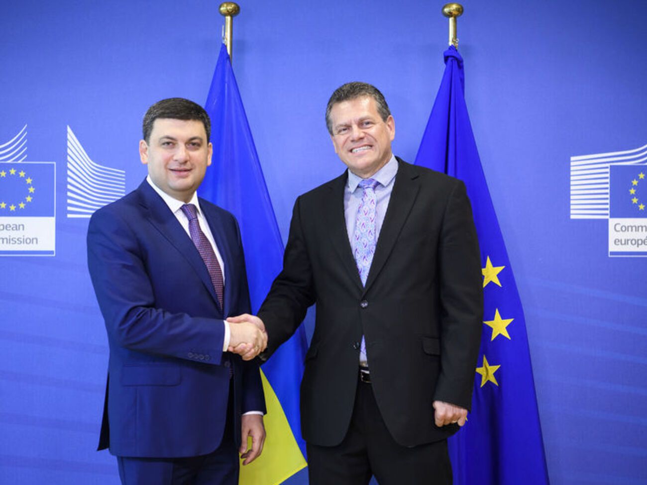 Гройсман зустрівся із Шефчовичем