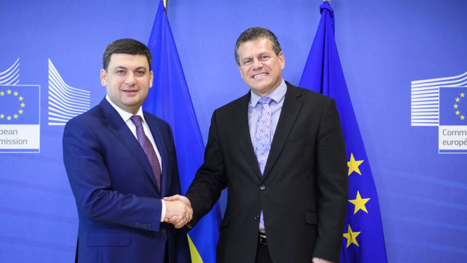 Гройсман встретился с Шефчовичем