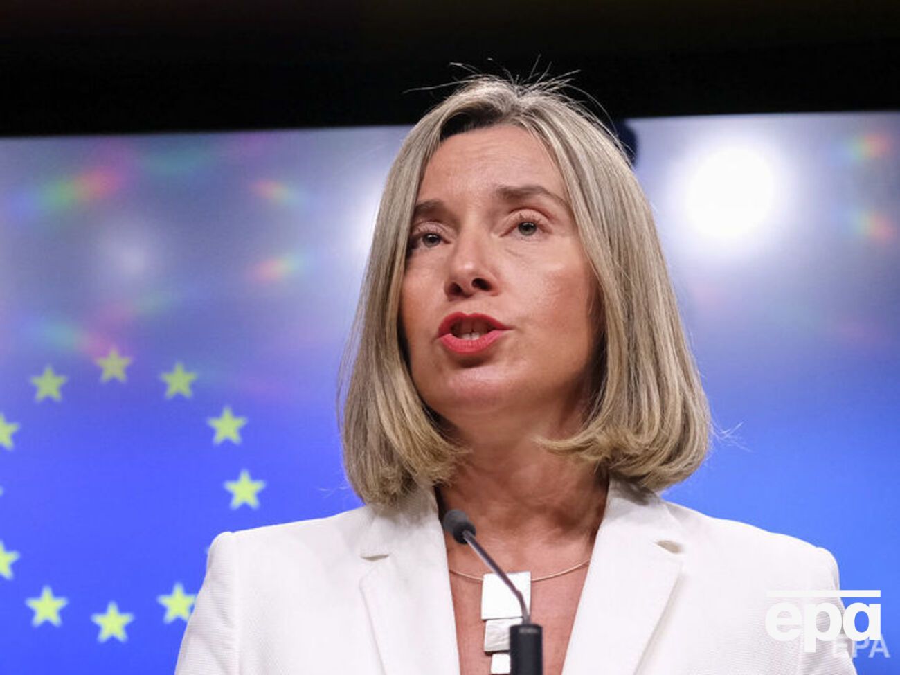 Могерини заявила, что ЕС&nbsp;поддерживает резолюцию 2166 Совета Безопасности ООН о катастрофе MH17