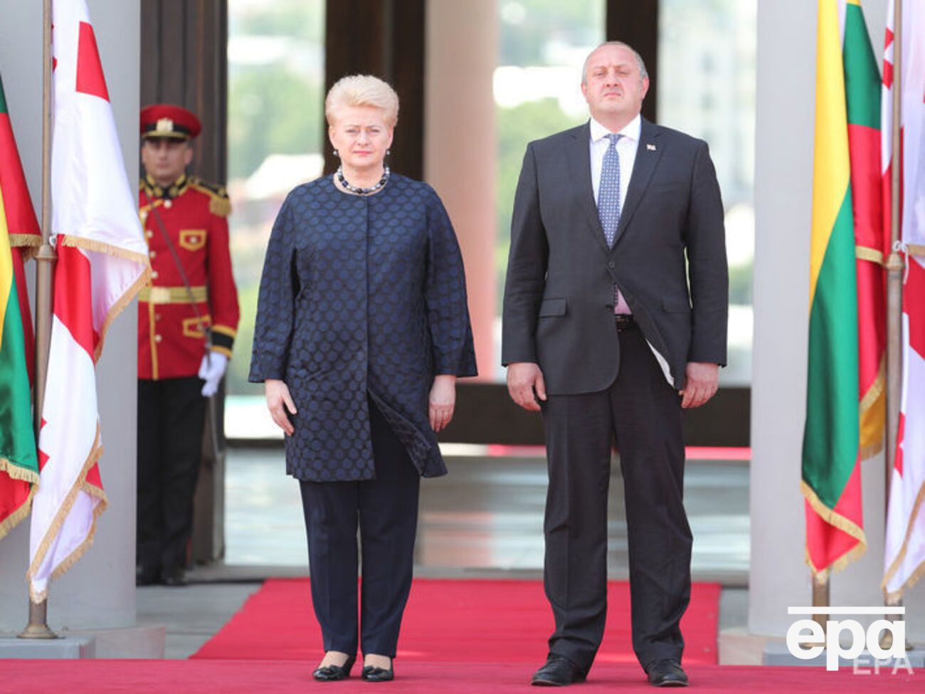 Переименования произошли перед визитом Грибаускайте в Грузию