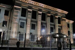 Освещение посольства РФ помешало полной реализации акции