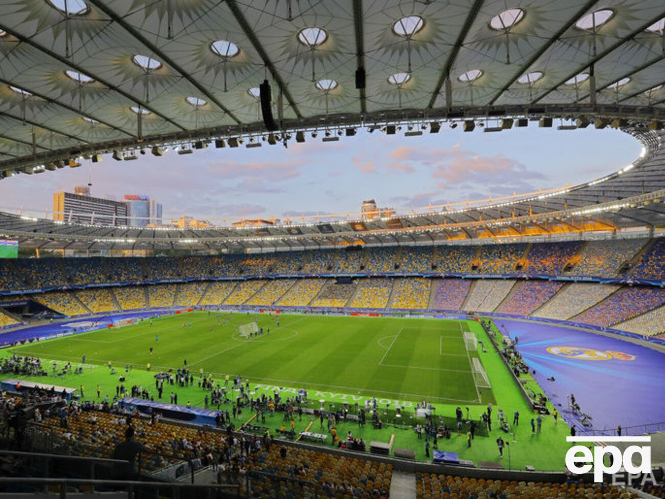 На "Олимпийском" пройдет крупнейшее событие европейского футбола с момента Евро 2012