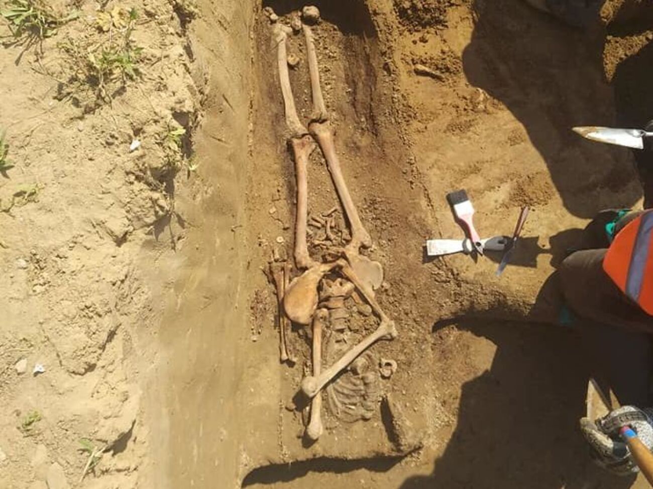 На місці знищеного у 2017 році пам'ятника воїнам УПА проводять розкопки