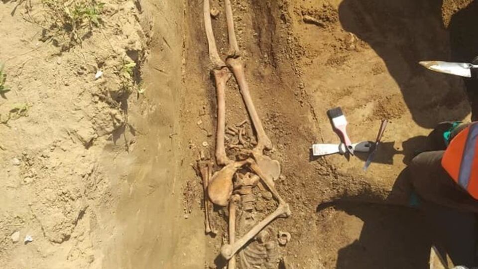 На місці знищеного у 2017 році пам'ятника воїнам УПА проводять розкопки