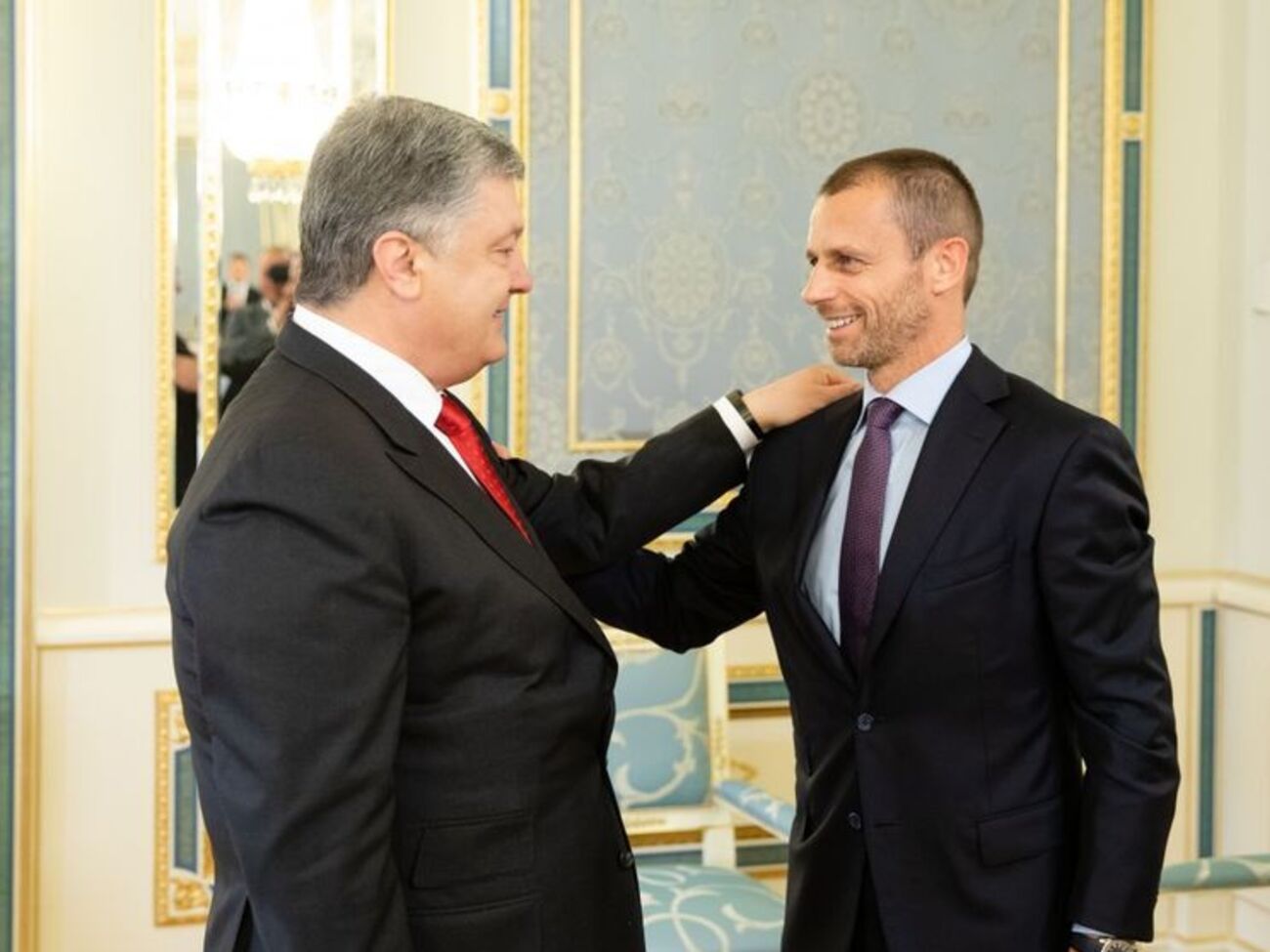 Порошенко і Чеферін зустрілися в Києві