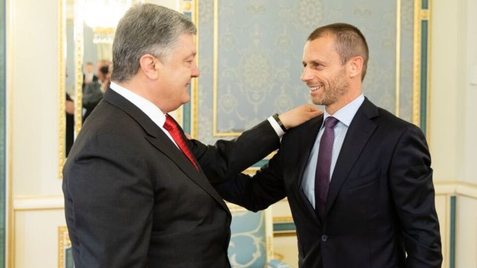 Порошенко і Чеферін зустрілися в Києві