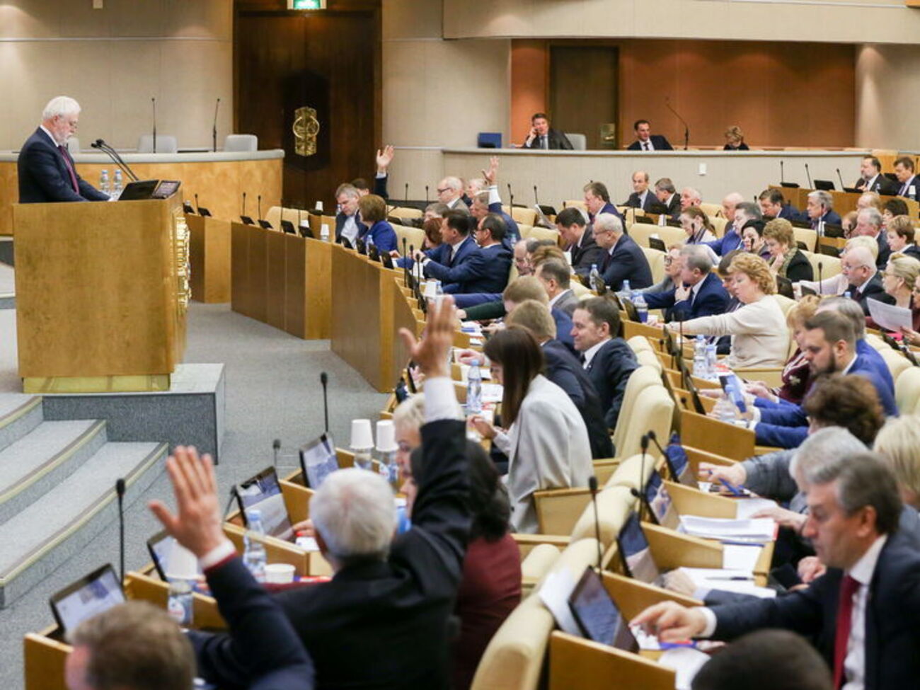 Законопроект прошел в Госдуме первое чтение