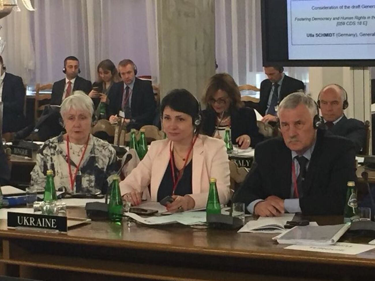 Фриз принимала участие в заседании Парламентской ассамблеи НАТО