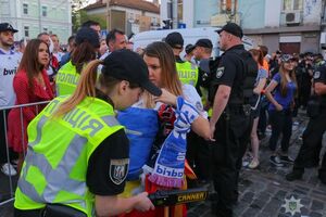За даними поліції, за час проведення фіналу Ліги чемпіонів в Україну приїхало майже 25 тис. гостей та вболівальників
