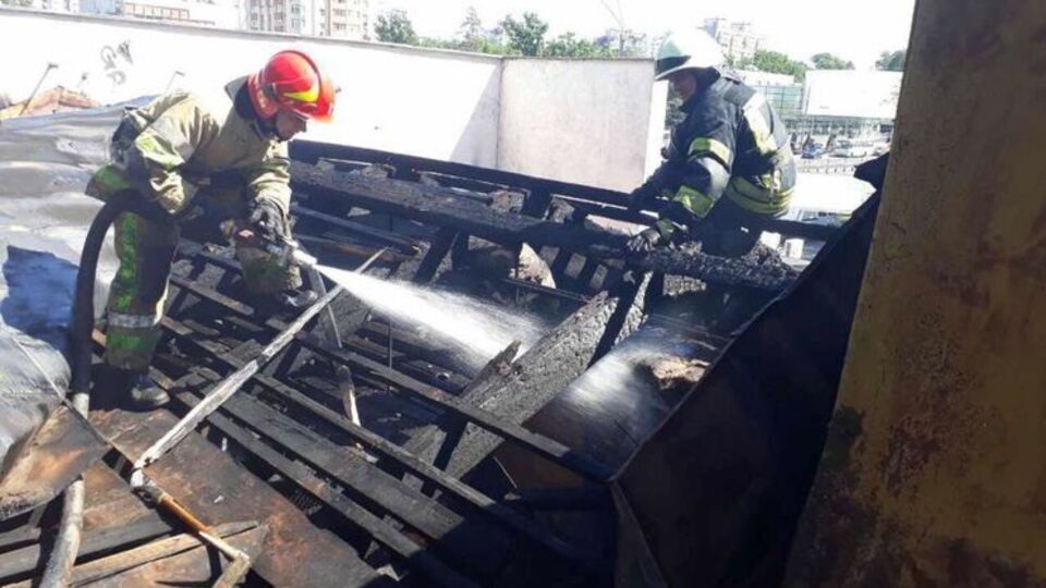 В 10.24 пожарные локализовали возгорание, в 11.14 – ликвидировали