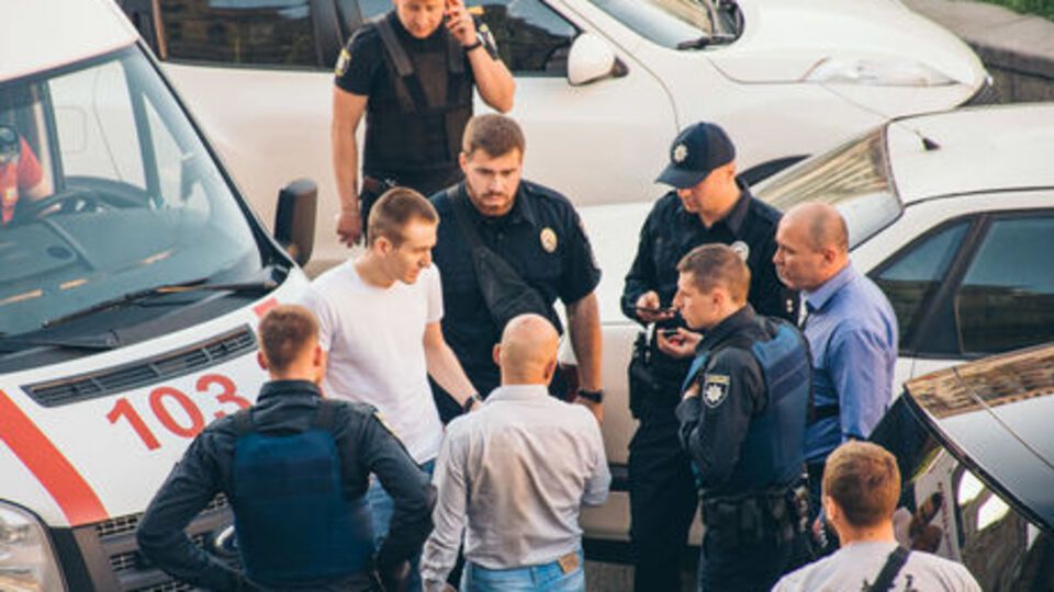 Инцидент с участием Найема произошел вечером 30 апреля в центре Киева