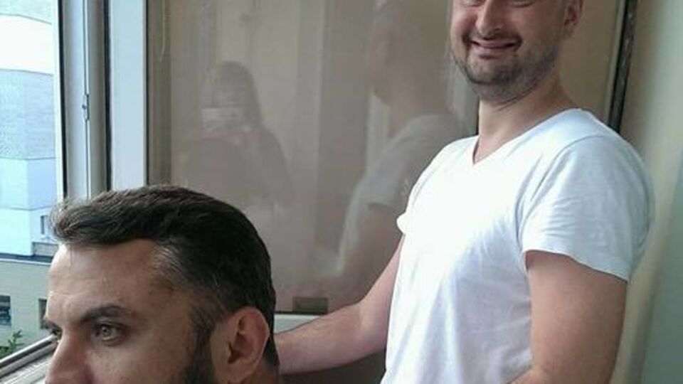 Юрій Мацарський з Аркадієм Бабченком