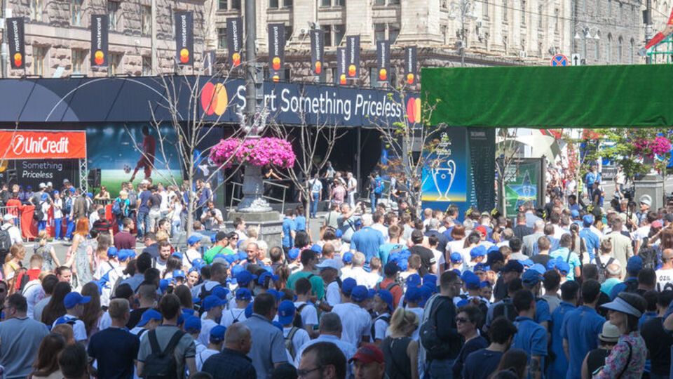 "Фестиваль чемпіонів" у Києві розташували на Хрещатику