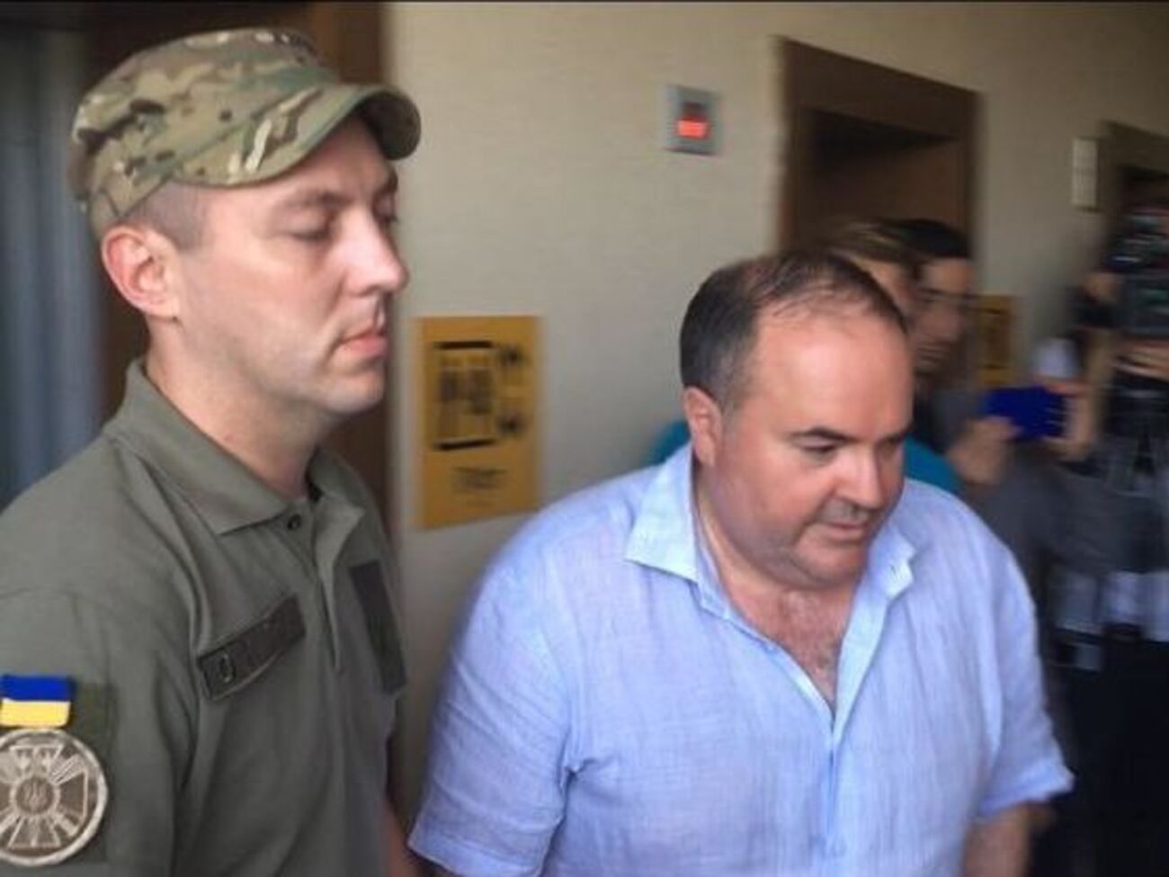 Германа (справа) задержали 30 мая